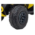 Mamido Dětská elektrická čtyřkolka Maverick ATV 2x200W žlutá