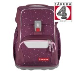 Školní aktovka pro prvňáčky – 4 dílný set, Step by Step BASIS Berry Stars, AGR
