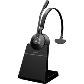 Jabra Engage 55 SE Mono Link400c MS mit Sluchátka On Ear DECT, kabelová černá Redukce šumu mikrofonu monofonní Počítače