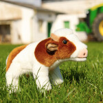 Plyšová kráva 23 cm, ECO-FRIENDLY