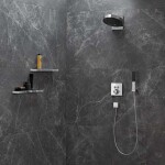 HANSGROHE - Rainfinity Sada sprchové hlavice 100, 1jet, držáku a hadice 1,6 m, chrom 26856000