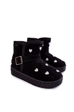 Dětské sněhule Big Star KK374243 Černé 33