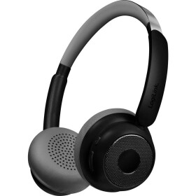 LogiLink BT0072 sluchátka Over Ear Bluetooth® černá