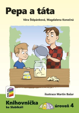 Pepa a táta (Knihovnička ke Slabikáři AMOS) - Magdalena Konečná