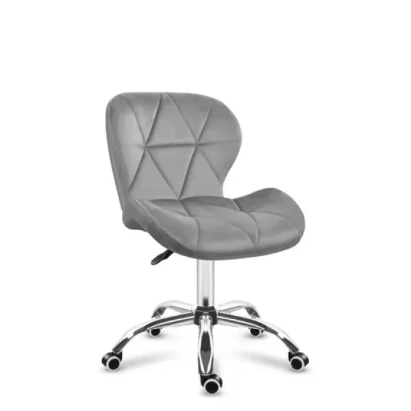 Mark Adler Future 3.0 Velur šedá / Kancelářské křeslo / nosnost 130 kg (MA-FUTURE 3.0 GREY VELUR)