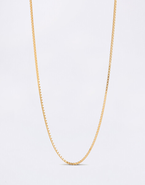 ENAMEL Copenhagen Necklace, Box Chain 1,45 mm 925S/GP