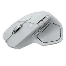 Logitech MX Master 4 for Mac bílo-stříbrná / bezdrátová myš / 2.4 GHz / Bluetooth (910-007576)