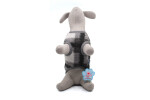 Greyson károvaná mikina pro psa Barva: Zelená, Délka zad (cm): 21, Obvod hrudníku: 32 - 36 cm