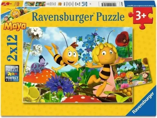 RAVENSBURGER Puzzle Svět Včelky Máji