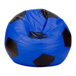 FRONTI Sedací vak - míč 70 cm - modrá + černá