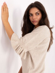 Jumper IT SW 99244.65 světle béžový jedna velikost