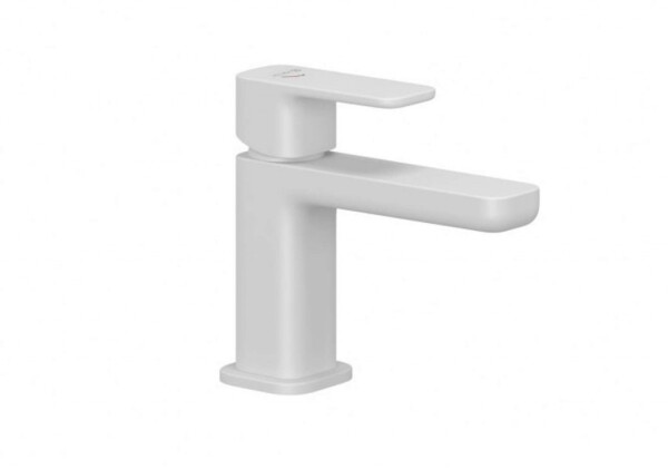 KLUDI - Renon Umyvadlová baterie s výpustí Push-Open, EcoPlus, matná bílá 422675375