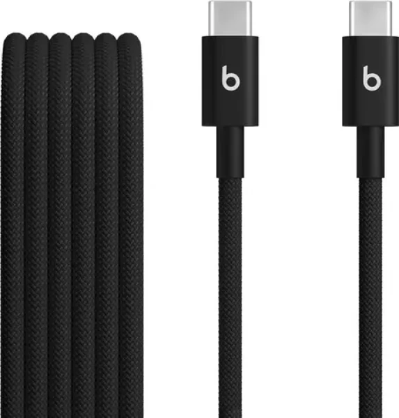 Beats kabel USB-C (M) - USB-C (M) 1.5 m černá / opletený / 60W (MDGA4EE/A)