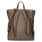 Elegantní dámský kožený městský batoh City enjoy, taupe