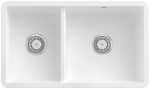 Keramický dřez Villeroy & Boch podstavný Subway 80 U, 338801RW, Stone White 338801RW