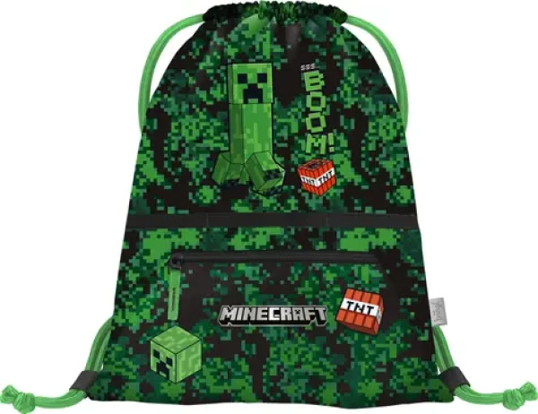 BAAGL Sáček s kapsou Minecraft Boom (A-35983)