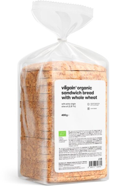 Vilgain Celozrnný tousťák BIO – 400 g