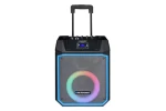 BLAUPUNKT MB08.2 černá / přenosný reproduktor / BT / USB / AUX / 600W / LED / FM (5901750505102)