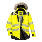 Portwest Bunda PW369 Hi-Vis Parka zimní reflexní žluto-černá