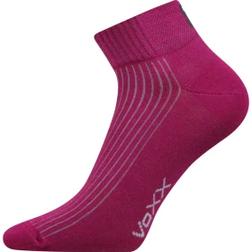 VOXX Ponožky krátké sportovní SETRA prodyšné FUXIA (3 páry) 35-38 111030