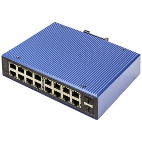 Digitus DN-651158 průmyslový ethernetový switch, 16 + 2 porty, 10 / 100 / 1000 MBit/s