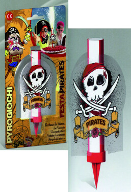 Pyrogiochi dortová fontána piráti Pyrogiochi dortová fontána piráti