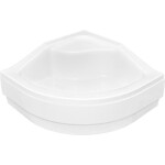 Vanička čtvrtkruhová Oliver 80X80X15/25