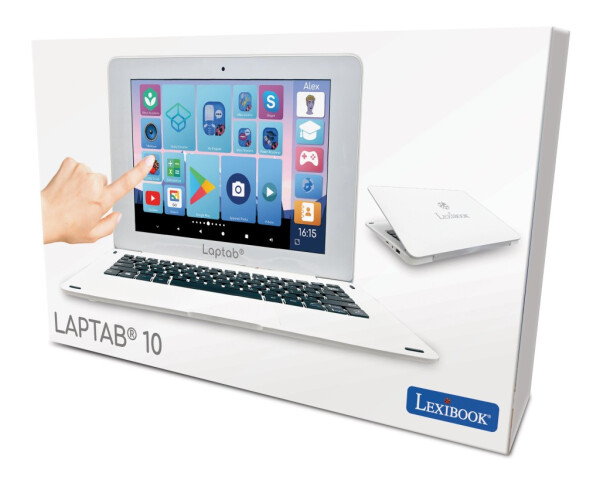 Lexibook LAPTAB - můj první skutečný počítač s dotykovou obrazovkou - francouzská verze - Alltoys Lexibook