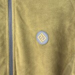 Dětská sportovní outdoorová mikina na zip Pidilidi PD1170-14 Khaki - 134 | 9let