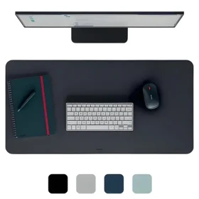 Leitz Podložka na stůl PVC černá / Podložka na stůl / 80 × 40 cm (53820095)