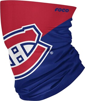 FOCO Nákrčník Montreal Canadiens Big Logo Elastic Gaiter Scarf