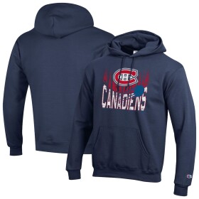 Pánská mikina Montreal Canadiens NHL Champion Powerblend Hoodie - Navy Velikost: XXL