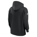 Nike Pánská mikina New York Jets NFL 2024 On-Field Sideline Jersey Hoodie Velikost: 3XL