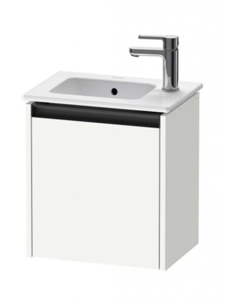 DURAVIT - Ketho.2 Umyvadlová skříňka 44x41x29 cm, 1 dvířka, panty vpravo, lesklá bílá K25060R22220000