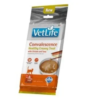 Vet Life Feline Creamy Convalescence Chicken Tuna 60 g / Pamlsek pro kočky / podpora rekonvalescence