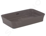 IDEAL STANDARD - Ipalyss Umyvadlo na desku, 650x400 mm, s přepadem, slate grey E1887V5