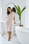 Taro Nori 3469 long/r 2XL-4XL Z25/26 dámské tričko růžová XXL