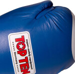 Boxerské rukavice 011113-02WAKO 10oz modré - Top Ten UNI