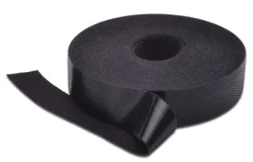 MicroConnect Stahovací pásky na suchý zip Velcro 20mm x 10m černá (CABLETAPE)