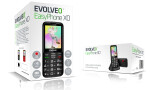 EVOLVEO EasyPhone XO + nabíjecí stojánek černá / 2.8" / 0.3MP / DualSIM / microSDHC (SGM EP-630-XOB)