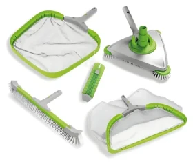 Marimex Premium sada na čištění bazénu / Sada na čištění bazénu / vakuová hlava, kartáč, síťky, teploměr (10964017)