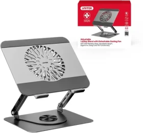 Unitek chladicí podložka pod notebook otočná 360° / Chladicí podložka / pro notebooky 8-17,3" (OT1098AGY01)