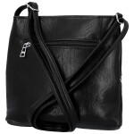 Stylová dámská koženková crossbody kabelka Betty, černá