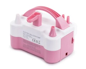 Elektrická pumpa na balónky růžová Elektrická pumpa na balónky růžová