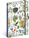 NOTIQUE Notes Bylinky Kateřiny Winterové, tečkovaný, 13 x 21 cm (A-34414)