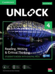 Unlock Level 4A Reading, Writing and Critical Thinking Student´s Book with Digital Pack 3rd edition
