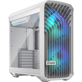 Fractal Design Torrent Compact RGB TG Clear Tint bílá / ATX / 2x USB-A 3.2 / 1x USB-C / bez zdroje / průhledná bočnice (FD-C-TOR1C-05)