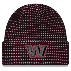 New Era Pánská zimní čepice Washington Commanders NFL 2026 Sideline Cold Weather Cuffed Knit