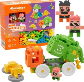 MARIOINEX Stavebnice Mini Waffle Popelářské auto