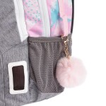 Bagmaster PORTO 24 B školní batoh – růžovo-modrý